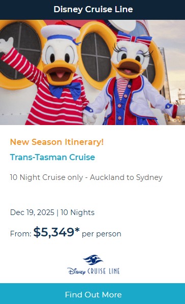 Trans-Tasman Cruise