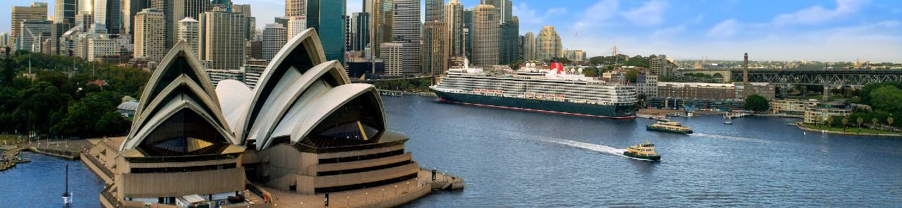 photo of Cunard cruises from Sydney