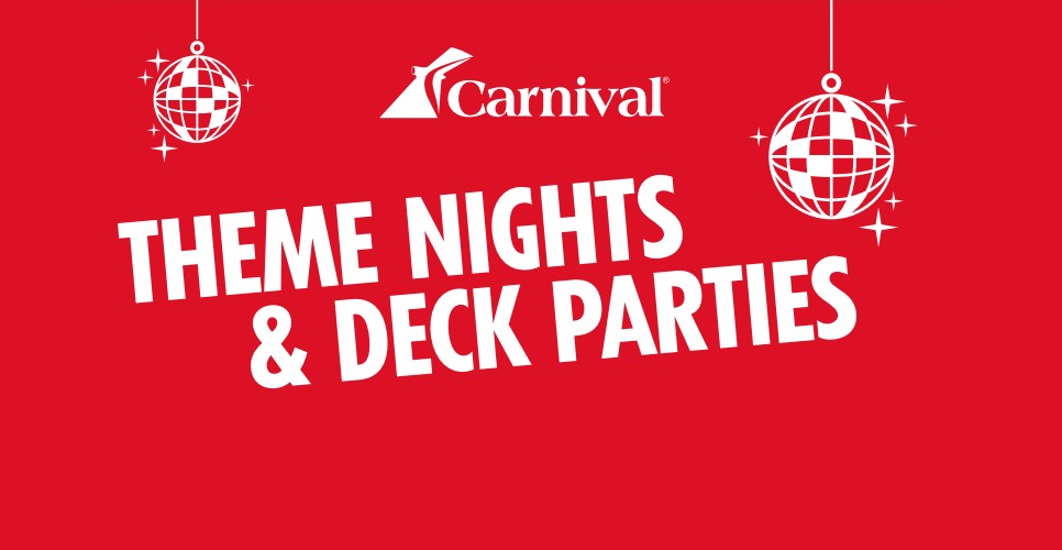 Carnival Cruises Theme Nights and Deck Parties